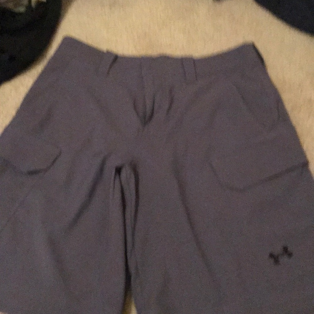 Under armor gray dry fit shorts